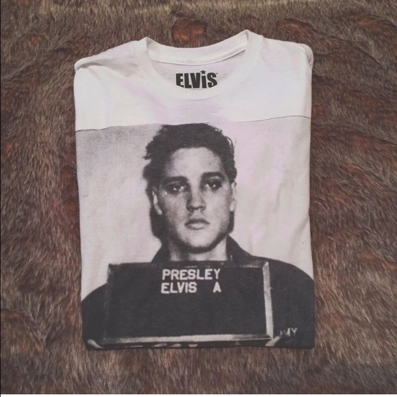 Elvis Presley Mugshot Tshirt