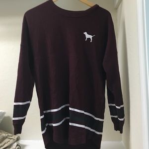 Victoria secret PINK varsity crew