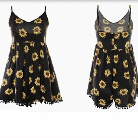 SUNFLOWER ROMPER 🌻