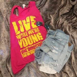 ONE DIRECTION concert tank top