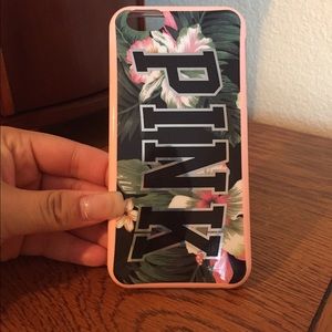 VS pink phone case