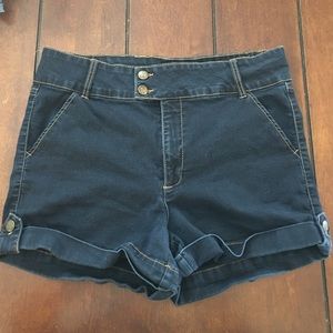 High Waited Jean Shorts