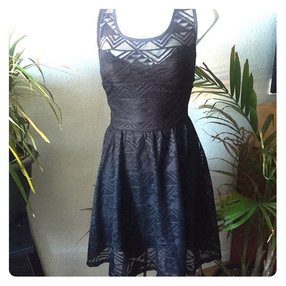 Racerback lace dress