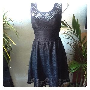 Racerback lace dress