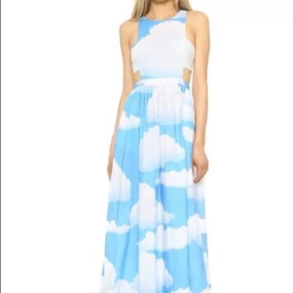 Mara Hoffman cut out maxi dress