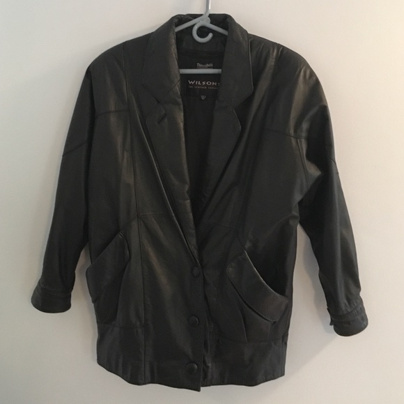 Expensive leather jacket! Zip off vest inside!
