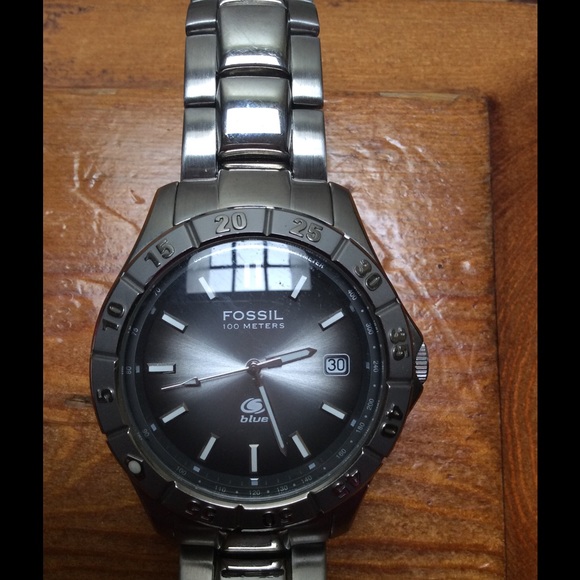 Men's Fossil Blue Watch