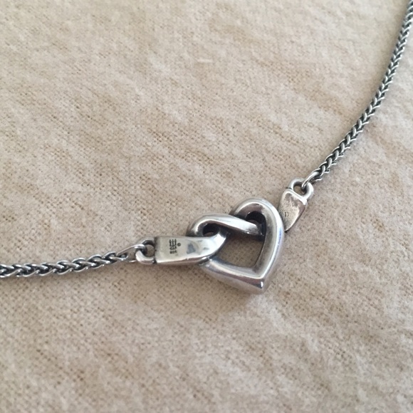 James Avery Heart Knot Necklace