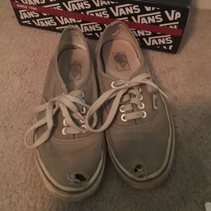 Grey vans