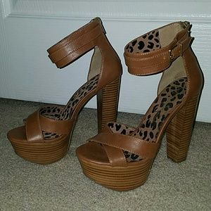 Jessica Simpson Platform Chunky Heels