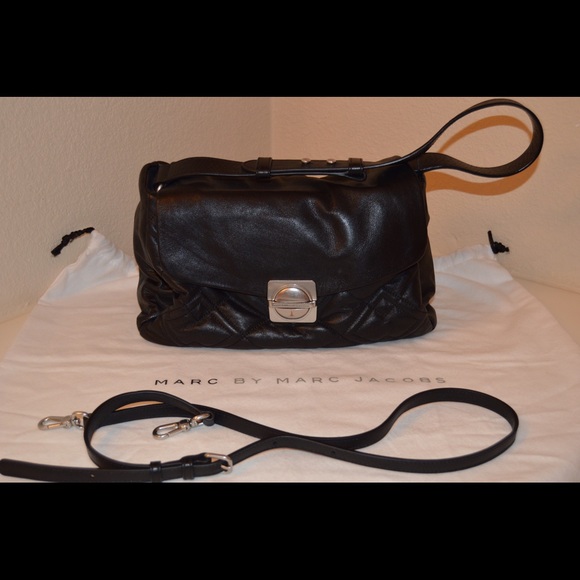 Marc by Marc Jacobs black leather purse