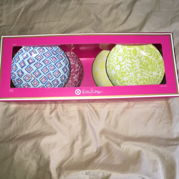 Lilly Pulitzer for Target porcelain bowl set