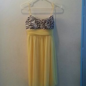SOLD Formal spaghetti strap chiffon dress