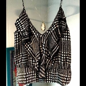 Ruffled Crop Top Reformed by Urban Outfitters