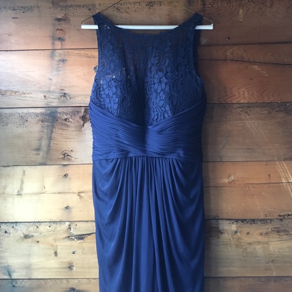 Bridesmaid/long gown size 12 but runs small