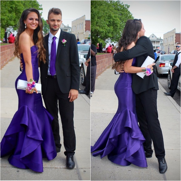 Strapless Mermaid Dress 💜