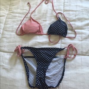 Old Navy American flag bikini