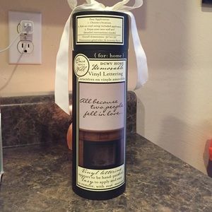 Wall Decal "All because two people fell in love"