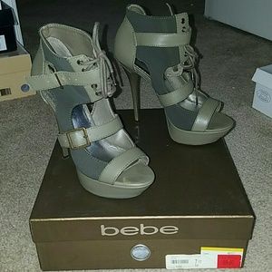 Bebe Talbot Platform Stiletto Sandal/Bootie