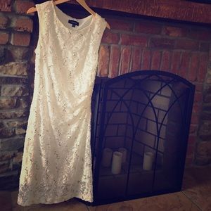 Ivory Lace dress size 12