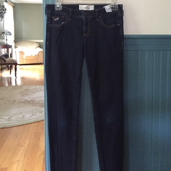 Dark  Hollister skinny jeans, size 5R