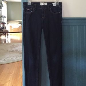 Dark  Hollister skinny jeans, size 5R