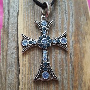 Lia Sophia Cross Necklace