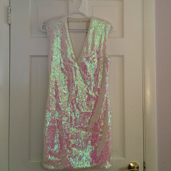 Sequin mini dress