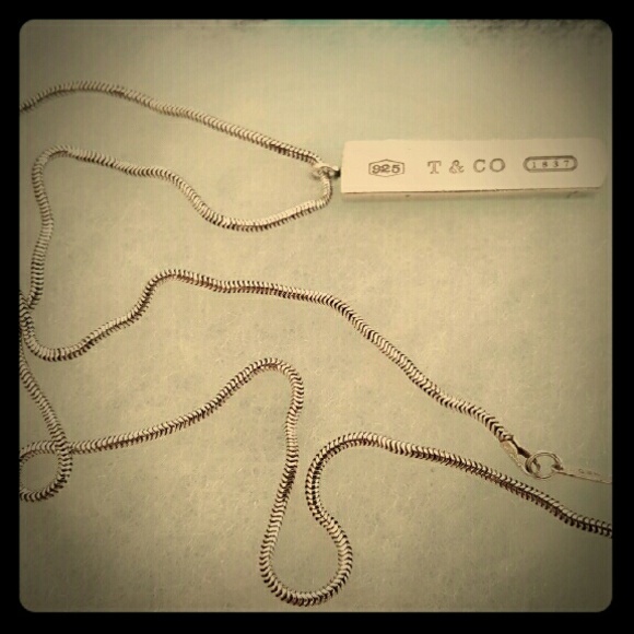 Tiffany & Co. Bar Necklace