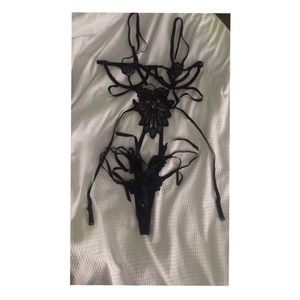 Nasty Gal bondage bodysuit