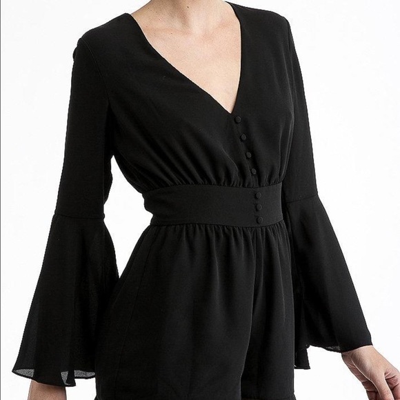 Alexis martini ruffle hem romper - Picture 2 of 4
