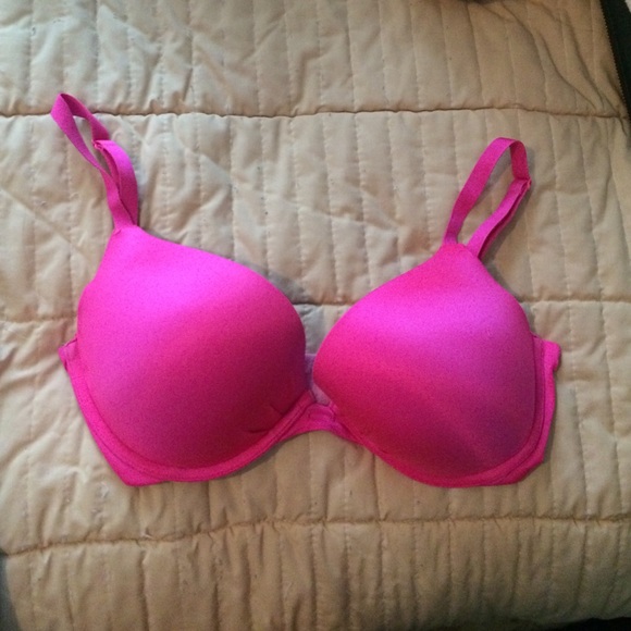 Victoria's Secret hot pink bra