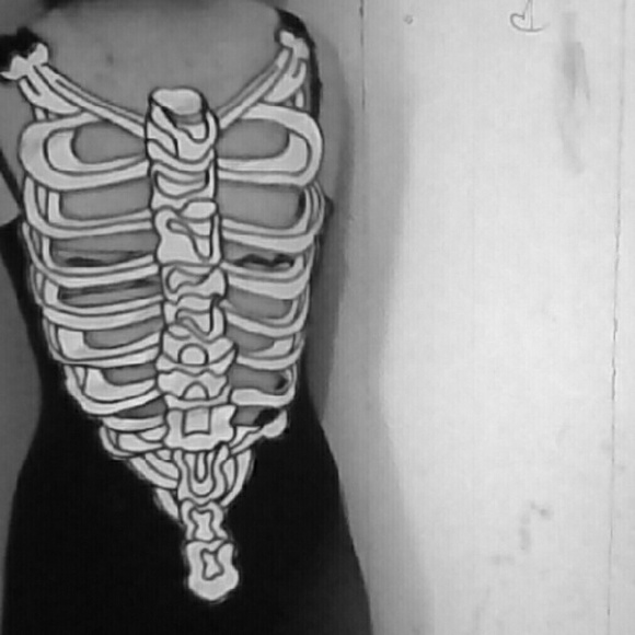 Ribcage Fit-and-Flare Maxi Dress