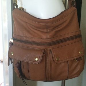 Fossil Genuine Leather Handbag