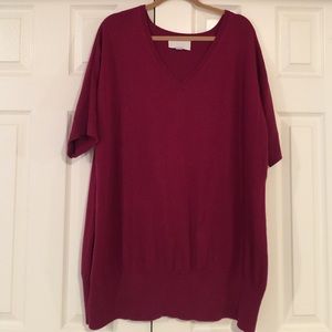 Avenue short sleeve sweater
