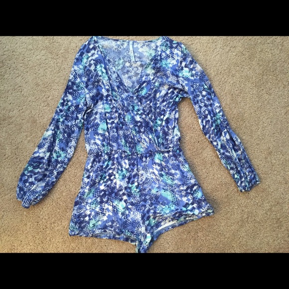 Gorgeous Blue Romper