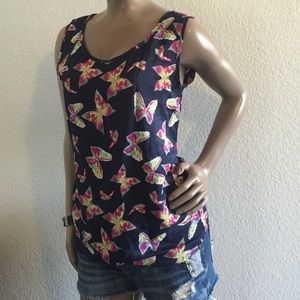 NWOT butterfly blouse