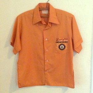 It's ur lucky day! Grab this orange bowling shirt