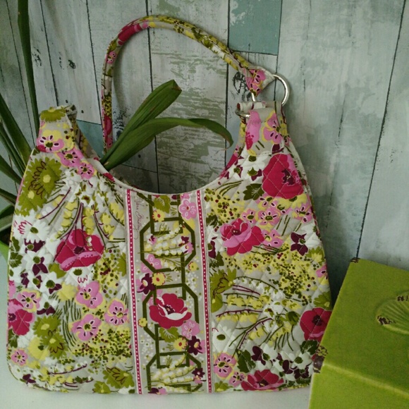 NWOT Vera Bradley Make Me Blush Hobo Shoulder
