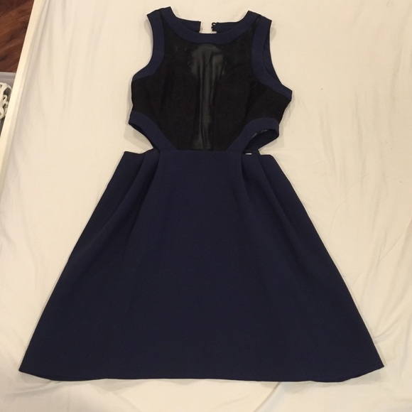 NWOT BCBGeneration Navy Dress