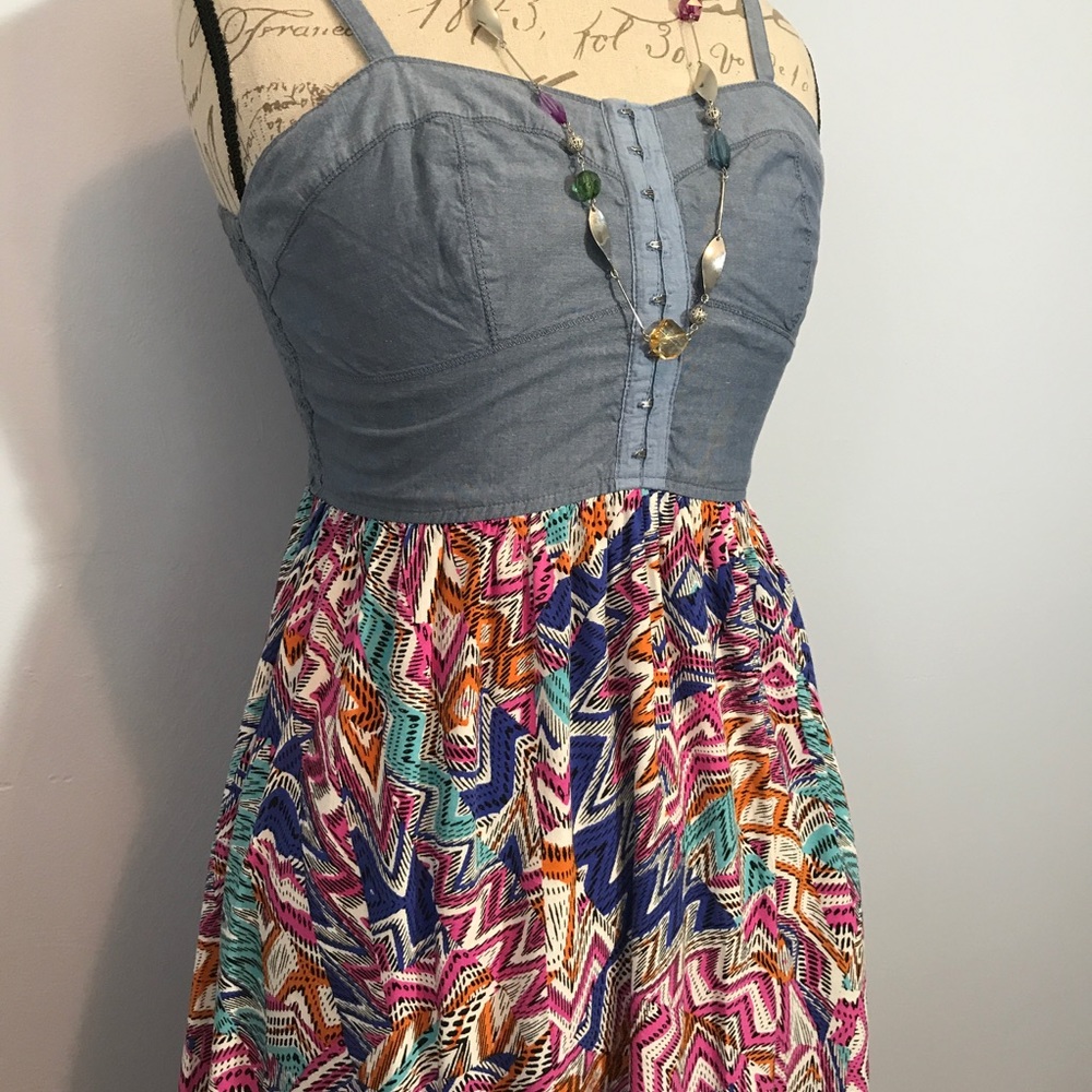 No Boundaries Size Large Summer Cotton Dress