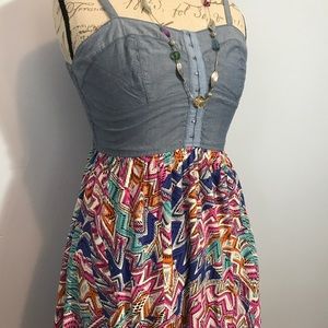 No Boundaries Size Large Summer Cotton Dress