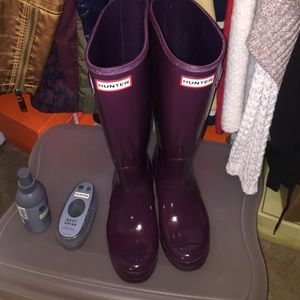 Tall Hunter Rain Boots