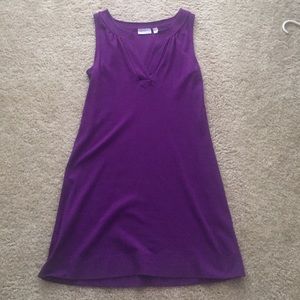 Purple Sleeveless Dress