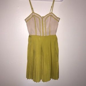 Mustard dress