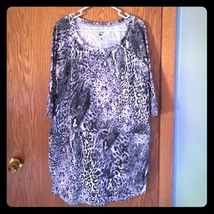 New York and Company Tunic Sz M