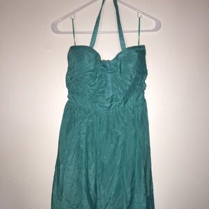 Turquoise dress