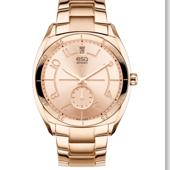Movado Rose Gold Watch - Picture 1 of 3