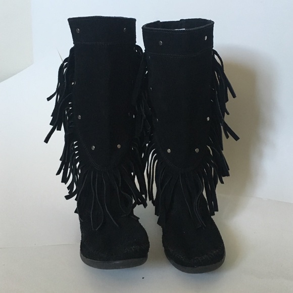 Fringe boots!