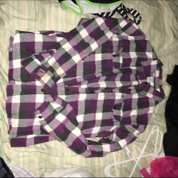 Purple flannel